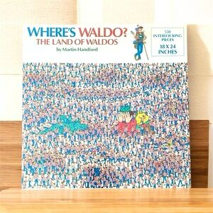🧩 1990 Vintage Where’s Waldo 550 Puzzle